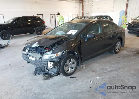 2014 Honda Civic Lx z USA, uszkodzony, nr VIN 2HGFB2F58EH524228
